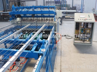 Full-automatic coal mine support mesh machine rabbit cage row welding machine