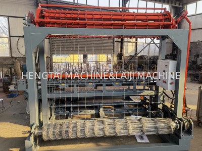 Cattle fence grassland mesh wire weaving machine