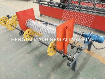 Chain Link fence making machine export to Thailand(เครื่องทำลวดตาข่าย)