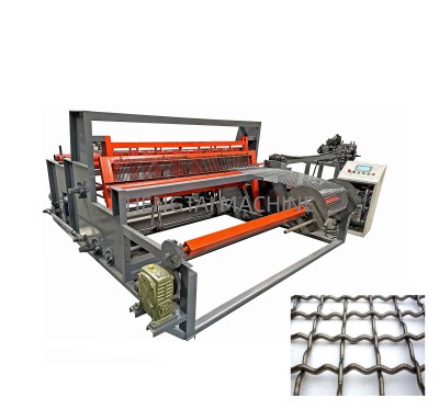 Crimped Wire Mesh Weaving Machine