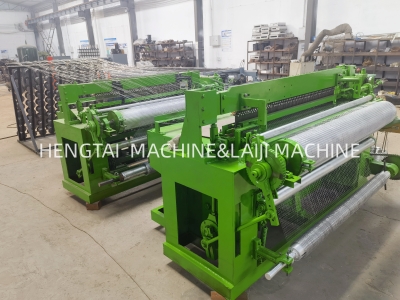 Fully automatic welded wire mesh machine comple