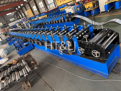 Wire mesh fence post roll forming machine, metal fence post, Peach post production line