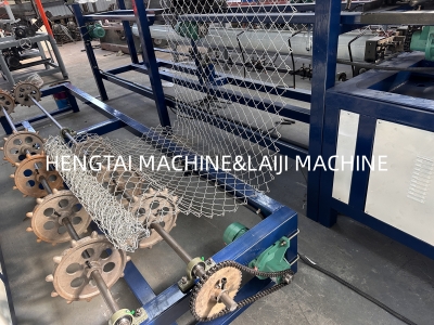 Sinlge wire chain link fence machine(wire mesh making machine /chain link fence mesh making machine)