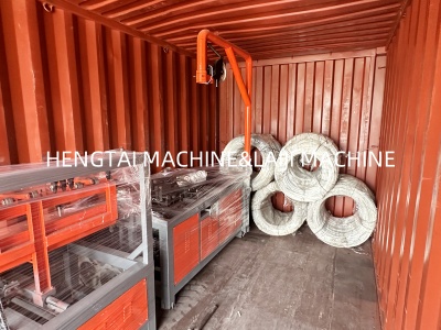 Export of monofilament crochet net machine to Cuba