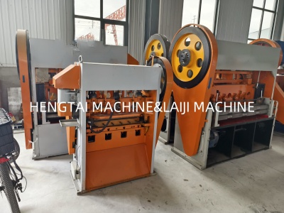 Expanded Metal Mesh Machine.(Metal Expandido)