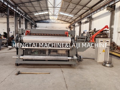 Fully automatic welded wire mesh machine exported to Uzbekistan