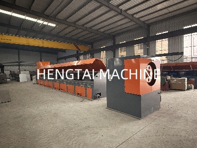 High Speed  PLC Control Straight Line Wire Drawing Machine