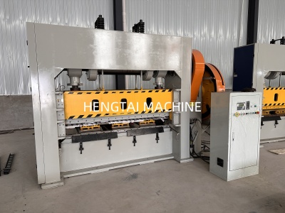 Aluminum steel plate mesh production equipment