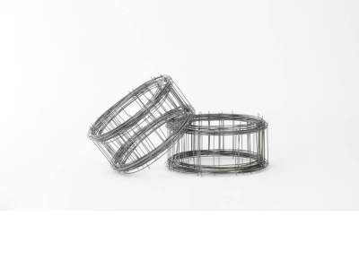 Machines for producing brick reinforcement welded wire mesh.