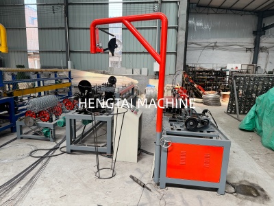 machine for producing chain link fence