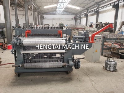Fully automatic welded wire mesh machine, direct from the manufacturer.  1/2inch